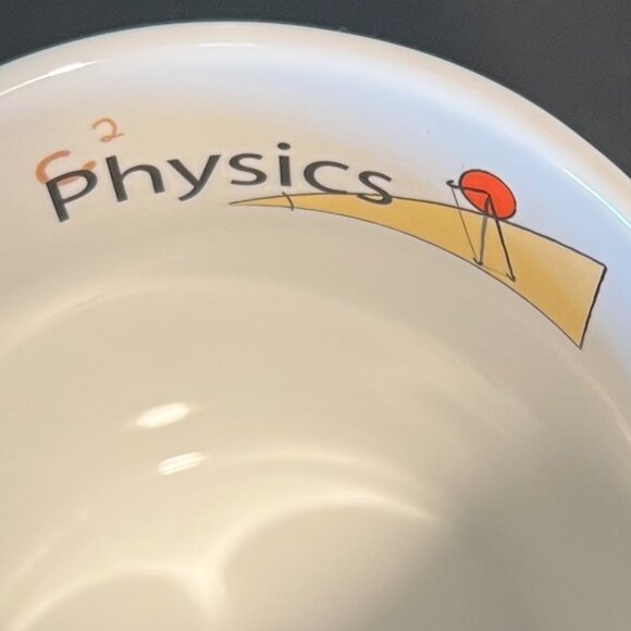 Könitz PHYSICS Knowledge Porcelain Mug ~ Science ~ Engineer - Picture 8 of 10